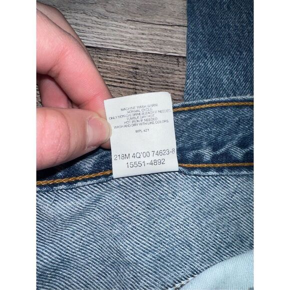 Vintage Levi’s 550 High Rise Red Tab Tapered Leg Relaxed Fit Mom Jeans Size 10L - Picture 7 of 7